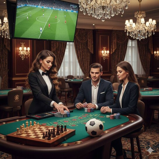 骰子概率分布图